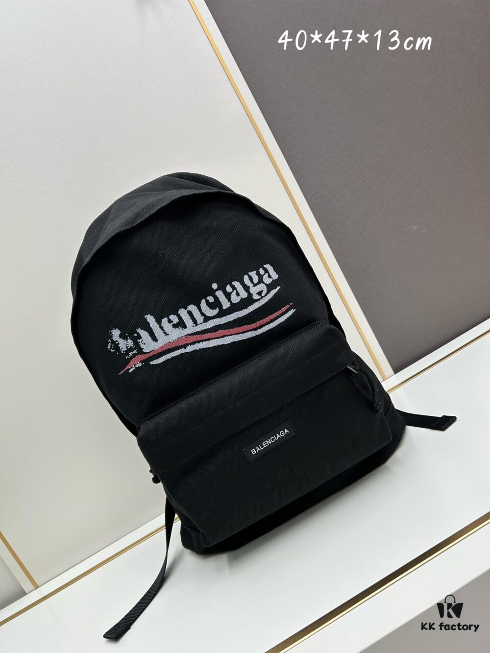6930e29c6e68136f4d9b24b6 New BALENCIAGA FW Collection EXPLORER Series Backpack with Dual-Tone 'Coke' Embroidered Logo