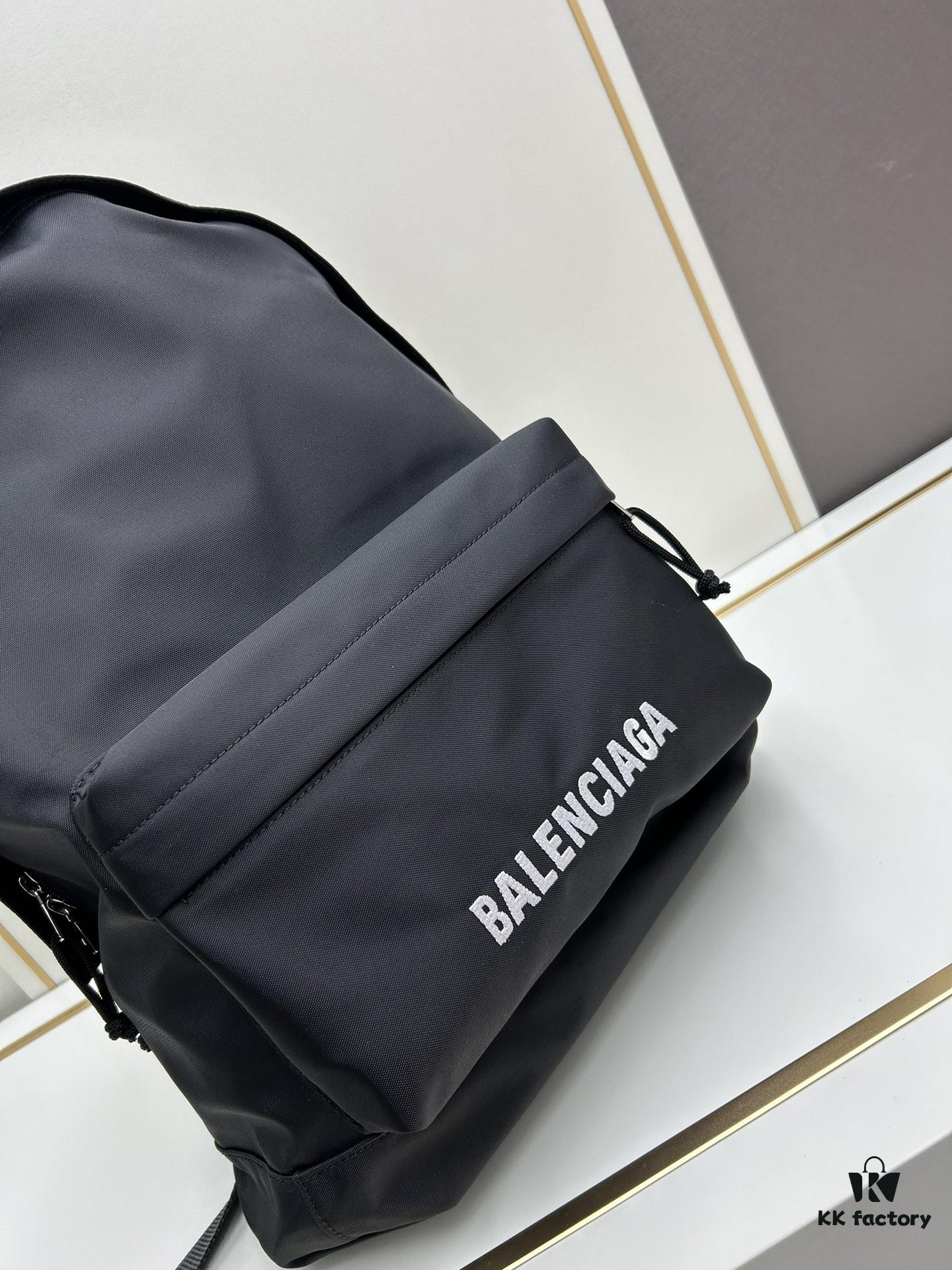 6930e2a26e68136f4d9b24bc New BALENCIAGA FW EXPLORER Series Backpack with Dual-Tone Embroidered Logo