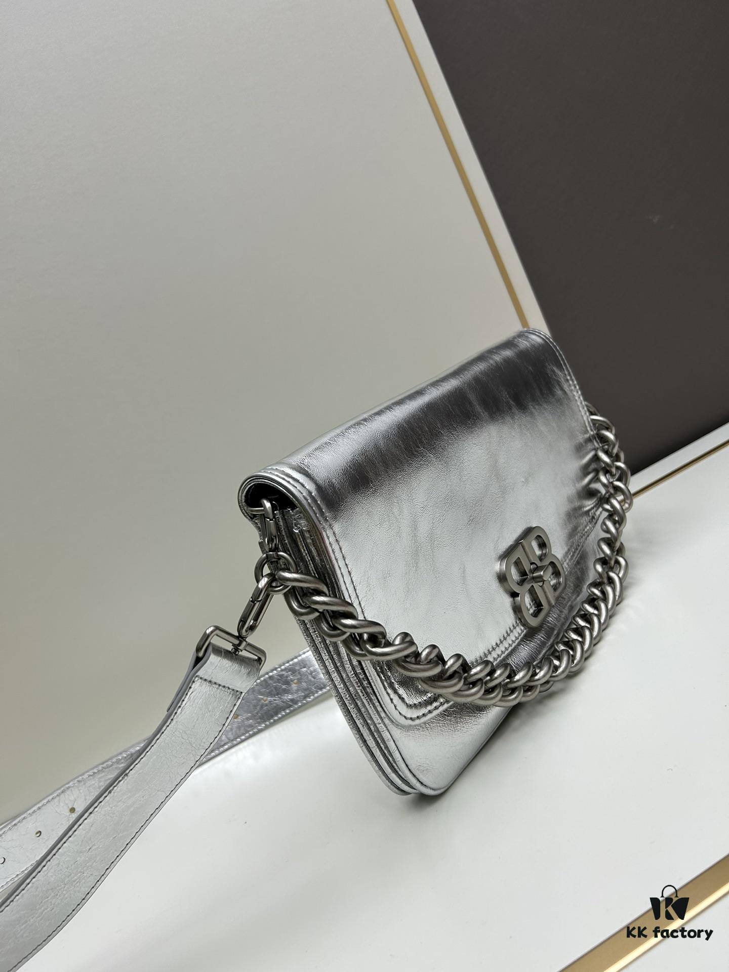 6930e2b76e68136f4d9b24e0 Medium Size 💰 Latest Hot Selling Balenciaga Soft Bag New Arrival, Premium Full-Grain Leather, Soft and Smooth Texture, Stylish Metal Chain Strap, Spacious Interior, Heavy-Duty Metallic Hardware, Dimensions: 30x17x6 cm, Model 84883