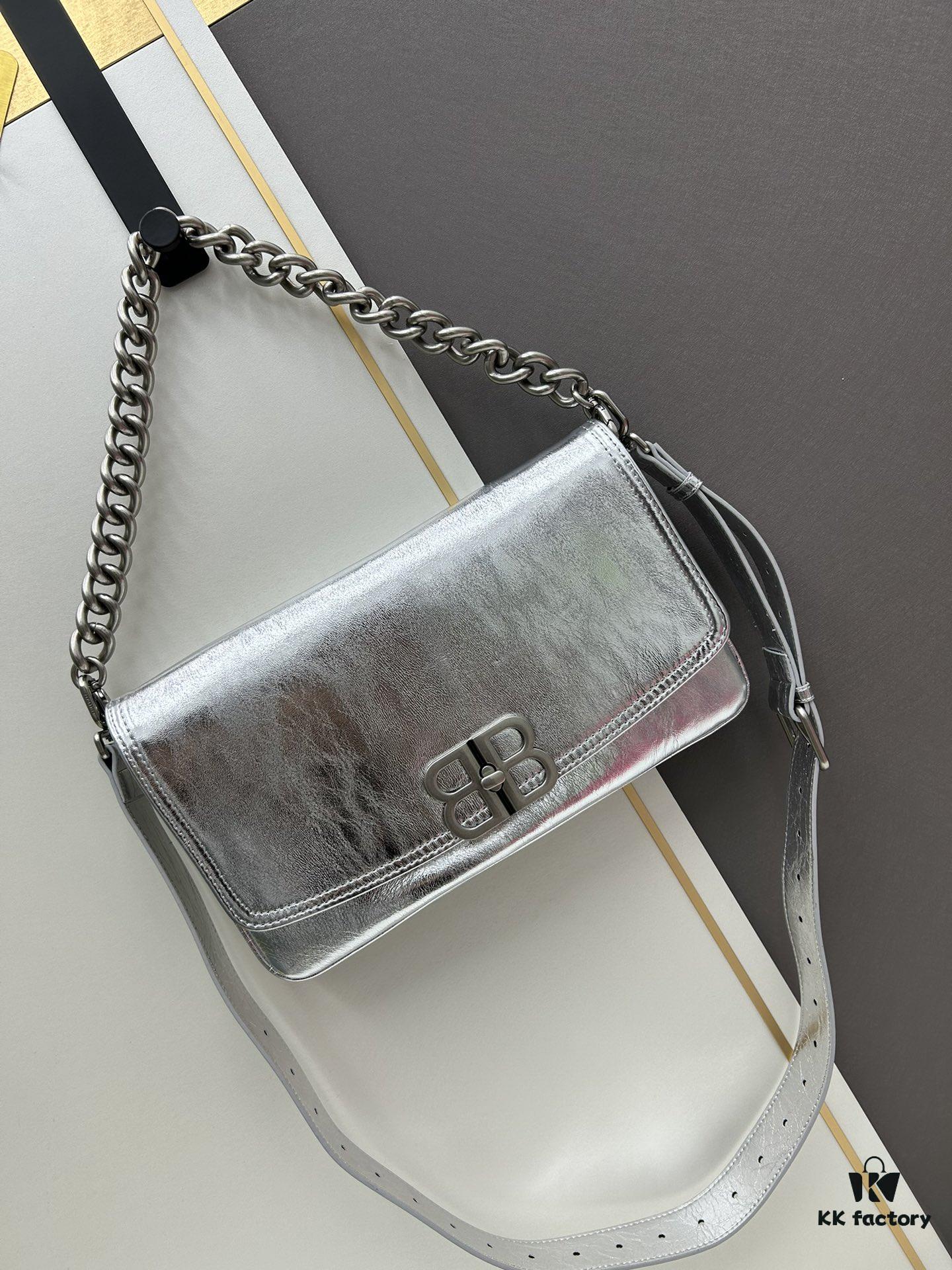 6930e2b86e68136f4d9b24e1 Medium Size 💰 Latest Hot Selling Balenciaga Soft Bag New Arrival, Premium Full-Grain Leather, Soft and Smooth Texture, Stylish Metal Chain Strap, Spacious Interior, Heavy-Duty Metallic Hardware, Dimensions: 30x17x6 cm, Model 84883