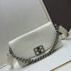 Medium Size 💰 Latest Hot-Selling Balenciaga New Soft Bag in Premium Full-Grain Leather