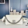 6930e2cc6e68136f4d9b24fe Medium Size 💰 Latest Hot-Selling Balenciaga New Soft Bag, Premium Full-Grain Leather, Soft and Luxurious Texture, Stylish Metal Chain Strap, Spacious Interior, Heavy-Duty BB Metal Hardware
