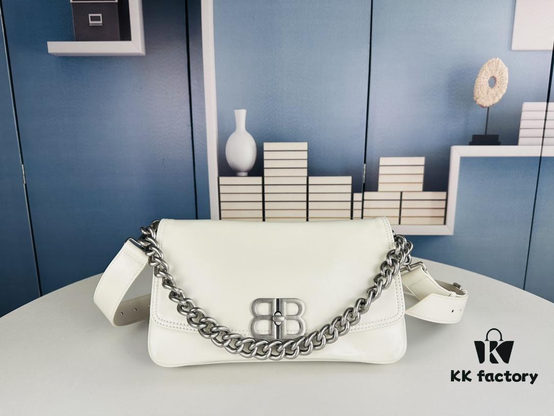 6930e2cc6e68136f4d9b24fe Medium Size 💰 Latest Hot-Selling Balenciaga New Soft Bag, Premium Full-Grain Leather, Soft and Luxurious Texture, Stylish Metal Chain Strap, Spacious Interior, Heavy-Duty BB Metal Hardware