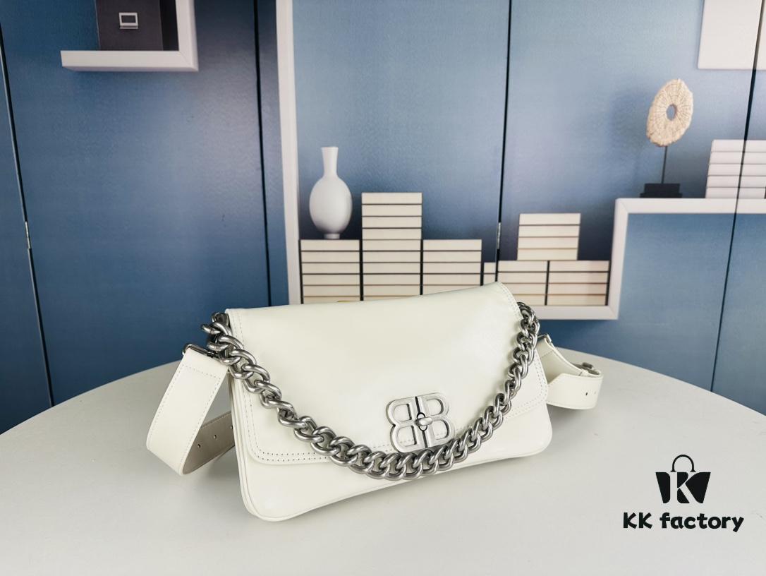 6930e2ce6e68136f4d9b2500 Medium Size 💰 Latest Hot-Selling Balenciaga New Soft Bag, Premium Full-Grain Leather, Soft and Luxurious Texture, Stylish Metal Chain Strap, Spacious Interior, Heavy-Duty BB Metal Hardware