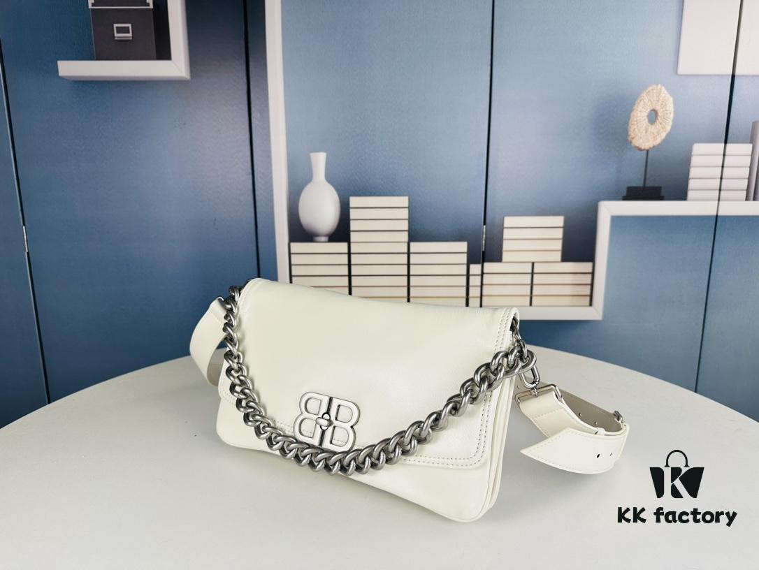 6930e2d06e68136f4d9b2502 Medium Size 💰 Latest Hot-Selling Balenciaga New Soft Bag, Premium Full-Grain Leather, Soft and Luxurious Texture, Stylish Metal Chain Strap, Spacious Interior, Heavy-Duty BB Metal Hardware
