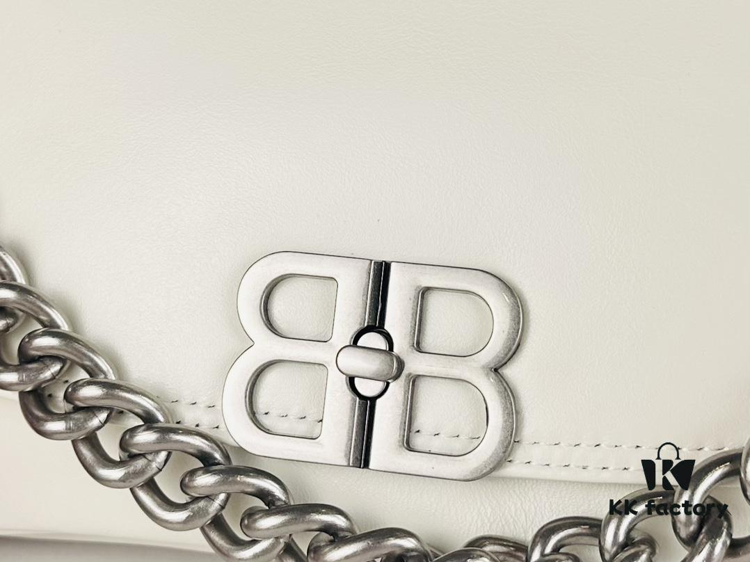 6930e2d06e68136f4d9b2503 Medium Size 💰 Latest Hot-Selling Balenciaga New Soft Bag, Premium Full-Grain Leather, Soft and Luxurious Texture, Stylish Metal Chain Strap, Spacious Interior, Heavy-Duty BB Metal Hardware
