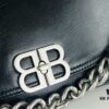 Medium Size 💰 Latest Hot-Selling Balenciaga New Soft Bag, Premium Full-Grain Leather, Soft and Exquisite Texture, Stylish Metal Chain Strap, Spacious Capacity