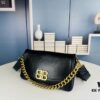 6930e2e06e68136f4d9b251b Medium Size Latest Hot-Selling Balenciaga New Soft Bag, Top-Grain Leather, 30x17x6 cm, Model 84883