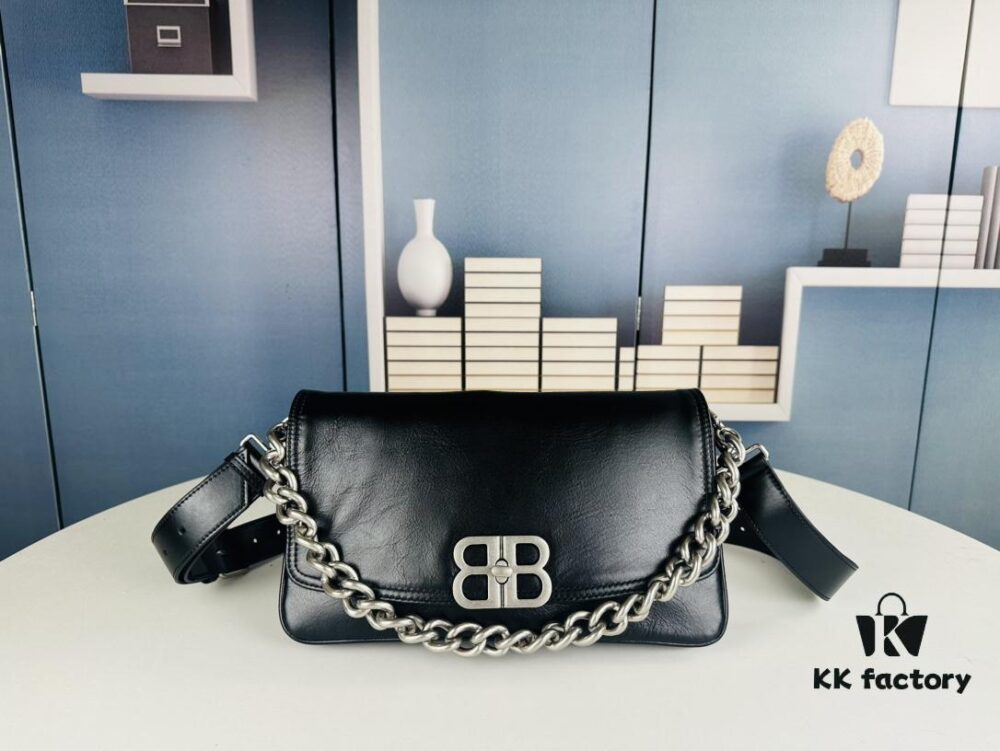 6930e2e56e68136f4d9b2521 Medium Size 💰 Latest Hot-Selling Balenciaga New Soft Bag, Premium Full-Grain Leather, Soft and Exquisite Texture, Stylish Metal Chain Strap, Spacious Capacity
