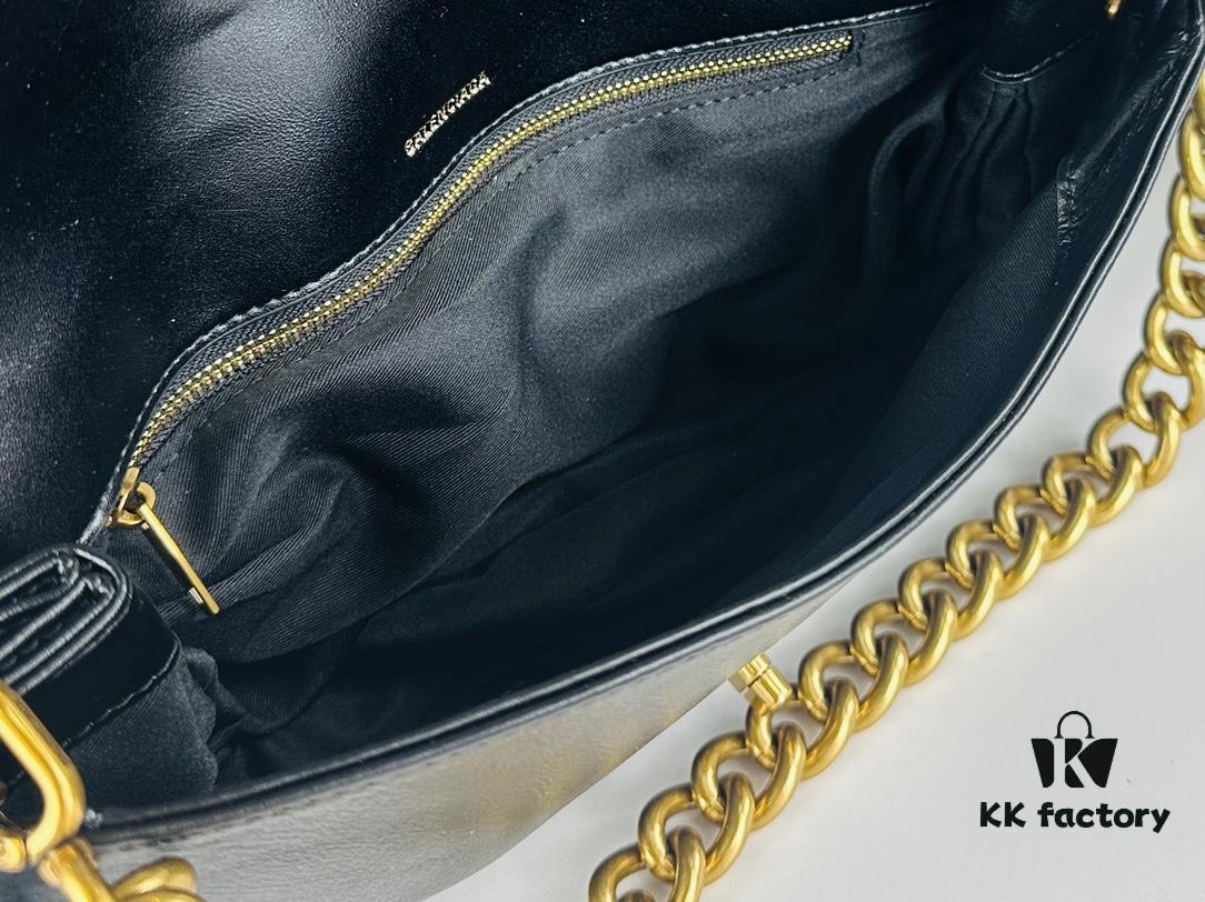 6930e2e66e68136f4d9b2524 Medium Size Latest Hot-Selling Balenciaga New Soft Bag, Top-Grain Leather, 30x17x6 cm, Model 84883