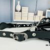 BALENCIAGA Le Cagole Camera Motorcycle Flap Bag [Waxed Black/Gray] 6701