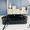 BALENCIAGA Le Cagole Camera Motorcycle Flap Bag [Waxed Black/Gray] 6701