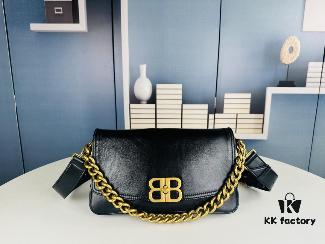 6930e3106e68136f4d9b2562 Medium Size Latest Hot-Selling Balenciaga New Soft Bag, Top-Grain Leather, 30x17x6 cm, Model 84883