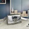 6930e31e6e68136f4d9b2578 Small Size Latest Hot-Selling Balenciaga New Soft Bag, Premium Full-Grain Leather, Soft and Fine Texture, Stylish Metal Chain Strap, 23x14x6cm