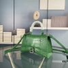 New Large-Sized Balencia Paris Flat Weave Hourglass Bag