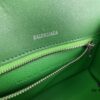 New Large-Sized Balencia Paris Flat Weave Hourglass Bag