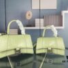 New Arrival Large/Small 235 Balencia Paris House This Season's Highlight Crocodile Texture Hourglass Bag