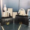 6930e3336e68136f4d9b259f New Large/Small 235 Balencia Paris House, This Season's Highlight Crocodile Texture Hourglass Bag
