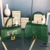 6930e3356e68136f4d9b25a2 New Large/Small 235 Balencia Paris House, This Season's Highlight Crocodile Texture Hourglass Bag