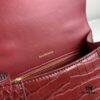 6930e33d6e68136f4d9b25b0 New Arrival☀Balencia Paris Home, This Season's Highlight: Crocodile-Textured Black Hourglass Bag