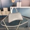 6930e3526e68136f4d9b25d4 New Large and Small 235 Balencia Paris House, This Season's Highlight Crocodile Texture Hourglass Bag