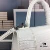 6930e3616e68136f4d9b25e8 New Large/Small 235 Balencia Paris House, This Season's Highlight Crocodile Texture Hourglass Bag