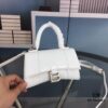 6930e3626e68136f4d9b25ea New Large/Small 235 Balencia Paris House, This Season's Highlight Crocodile Texture Hourglass Bag