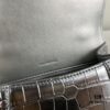 6930e37f6e68136f4d9b2613 New Large and Small 235 Balencia Paris House, This Season's Heavyweight Crocodile Texture Hourglass Bag