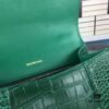 6930e3846e68136f4d9b261a New Large and Small Size 235 Balencia Paris, This Season's Highlight Crocodile Texture Hourglass Bag