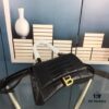 6930e3976e68136f4d9b2638 New Arrival Large and Small Size 235 Balencia Paris, This Season's Highlight Crocodile Texture Hourglass Bag