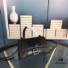 6930e3a76e68136f4d9b2654 New Large/Small Size 235 Balencia Paris, This Season's Highlight Crocodile Texture Hourglass Bag