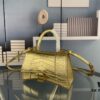 New Arrival☀Balencia Paris Home, This Season's Highlight [Crocodile Black] Hourglass Bag