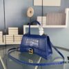 New Large Size Balencia Paris, This Season's Highlighted Plain Weave Hourglass Bag