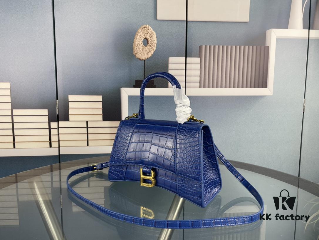 New Large Size Balencia Paris, This Season's Highlighted Plain Weave Hourglass Bag