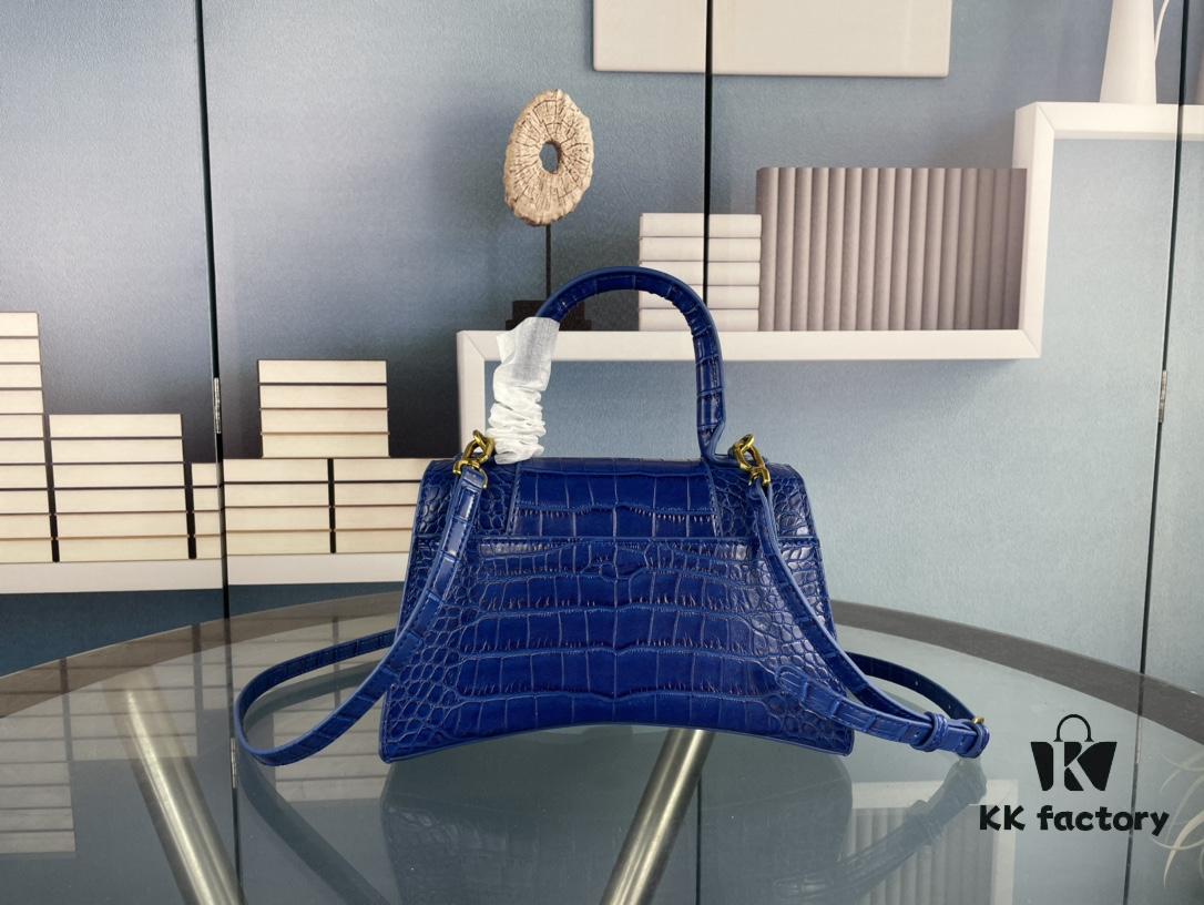New Large Size Balencia Paris, This Season's Highlighted Plain Weave Hourglass Bag