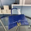 New Large Size Balencia Paris, This Season's Highlighted Plain Weave Hourglass Bag