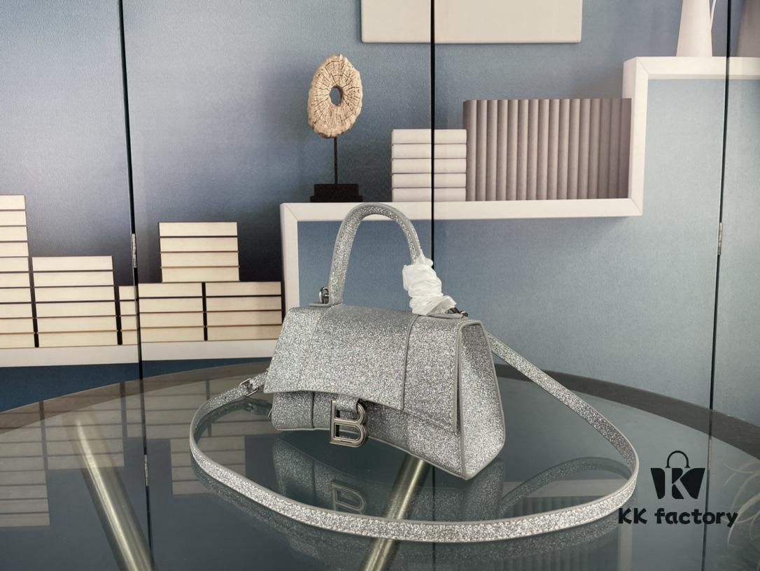 New Arrival Pearl Shine Oversized & Mini 195 Balencia Paris House, This Season's Highlight Sandglass Bag