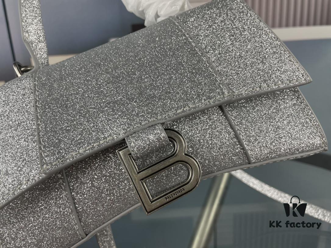 New Arrival Pearl Shine Oversized & Mini 195 Balencia Paris House, This Season's Highlight Sandglass Bag