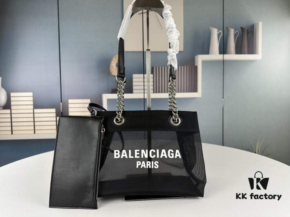 6930e3cd6e68136f4d9b2693 Balenciaga Latest Runway Transparent Shopping Bag - Large Size 260, Small Size 250