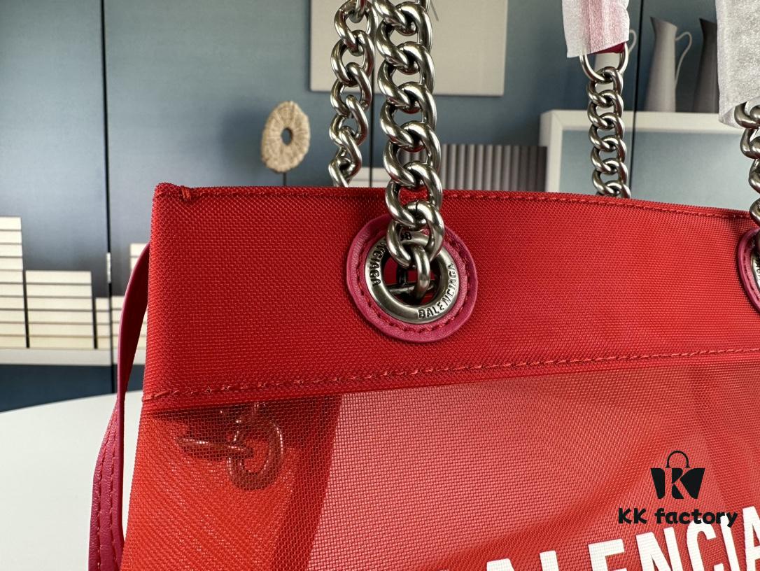 6930e3d26e68136f4d9b269e Newest Transparent Shopping Bag from Balenciaga, Large Size 260, Small Size 250 – Runway Edition