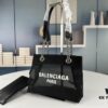 6930e3d96e68136f4d9b26a8 Balenciaga Latest Runway Transparent Shopping Bag - Large Size 260, Small Size 250