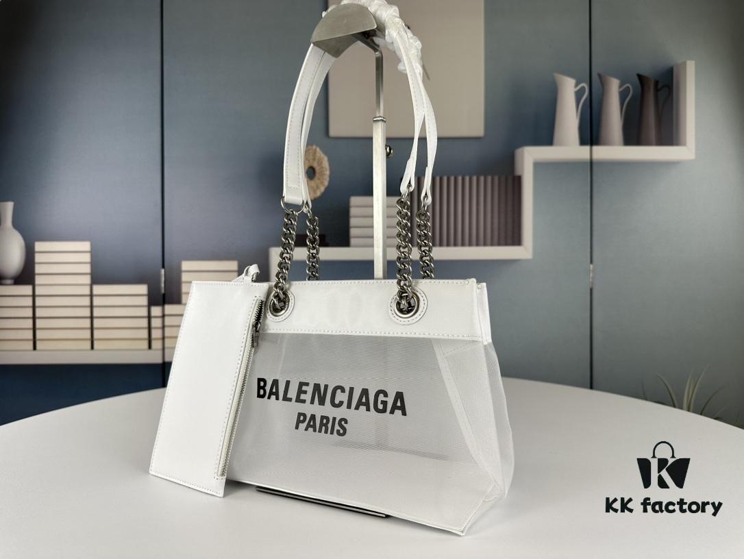 6930e3df6e68136f4d9b26b3 Balenciaga Latest Runway Shopping Bag in Large 260 and Small 250 Models – Transparent Design, Fresh Arrival