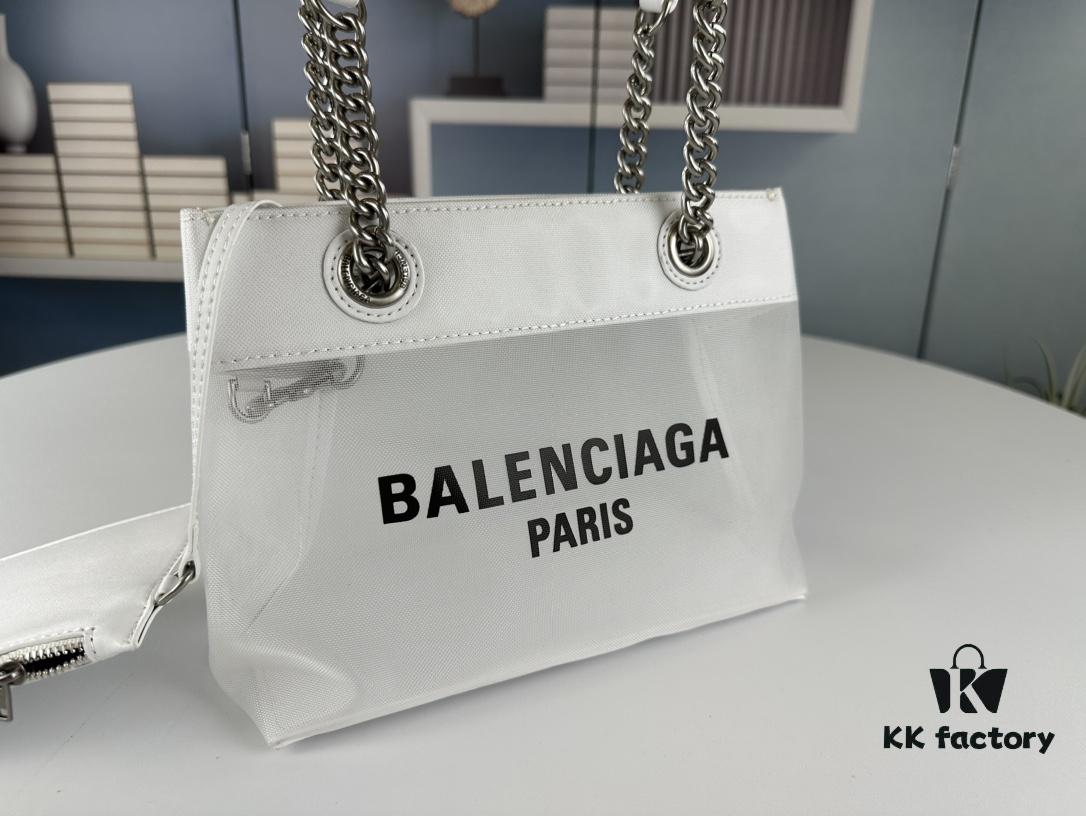6930e3e06e68136f4d9b26b7 Balenciaga Latest Runway Shopping Bag in Large 260 and Small 250 Models – Transparent Design, Fresh Arrival