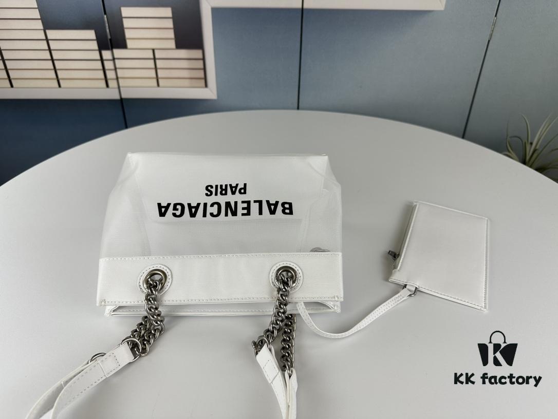 6930e3e46e68136f4d9b26b9 Balenciaga Latest Runway Shopping Bag in Large 260 and Small 250 Models – Transparent Design, Fresh Arrival
