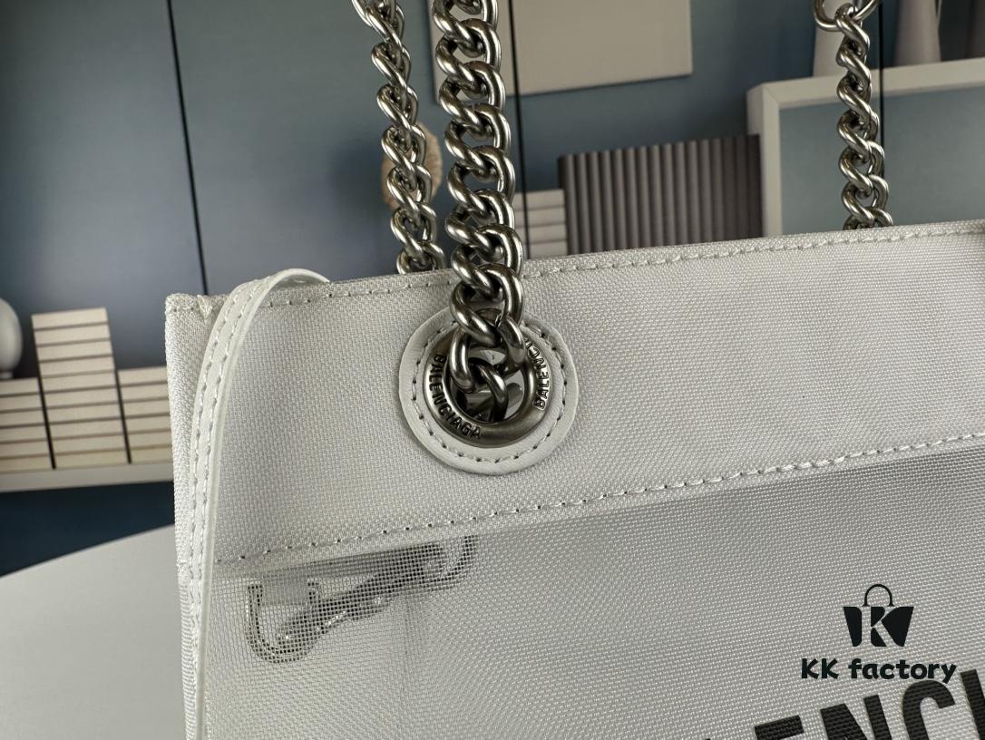 6930e3e46e68136f4d9b26bd Balenciaga Latest Runway Shopping Bag in Large 260 and Small 250 Models – Transparent Design, Fresh Arrival