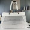 6930e3e56e68136f4d9b26be Balenciaga Latest Runway Transparent Shopping Bag - Large Size 260, Small Size 250