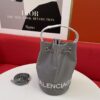 BALENCIAGA Spring/Summer New Arrival NAVY CABAS Bucket Bag