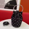 6930e3fa6e68136f4d9b26e0 BALENCIAGA Spring Summer New Arrival NAVY CABAS Bucket Bag