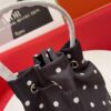 6930e3fc6e68136f4d9b26e3 BALENCIAGA Spring Summer New Arrival NAVY CABAS Bucket Bag