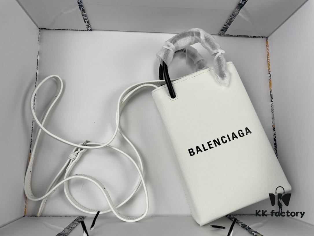 6930e3fe6e68136f4d9b26e5 Upgraded Version (with Serial Number) 🔥 Balenciaga Parisiennes Cross-Texture Mini Shopping Bag